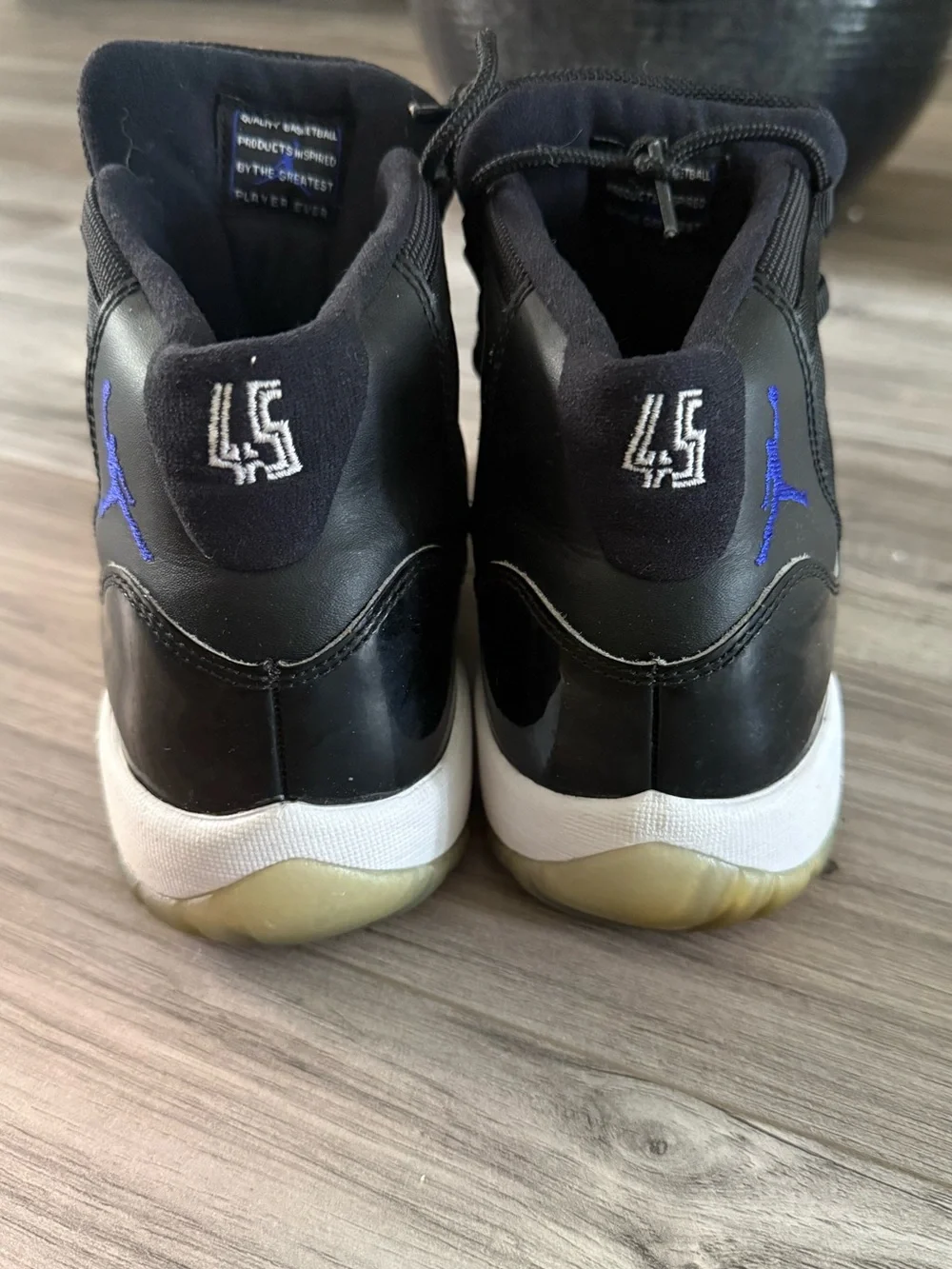 Air Jordan 11 Retro Black/Blue/White – Men’s Size 6.5